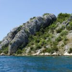 Eindruck Felsen am Wasser 3