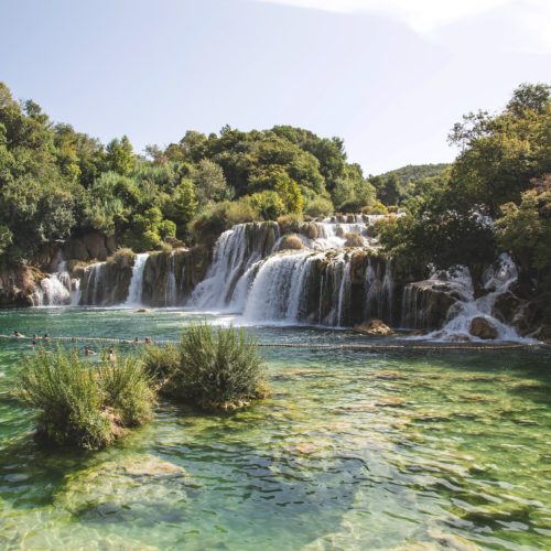 Krka Wasserfälle