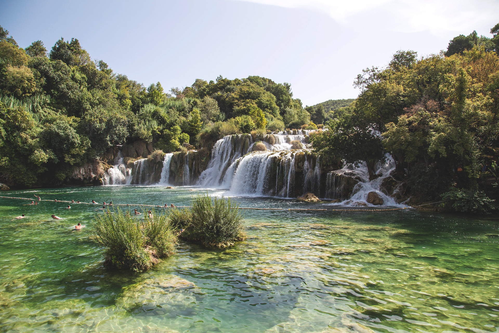 Krka Wasserfälle