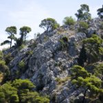 Eindruck Felsen am Wasser 1