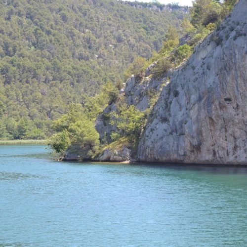 Eindruck Felsen am Wasser 5